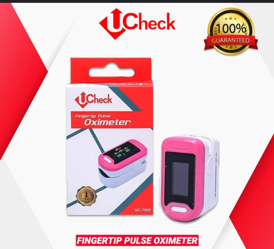 Ucheck Pulse Oximeter Oxygen Saturation