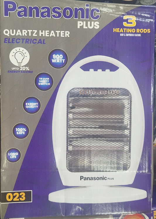 Panasonic Plus Electric Heater with 3 Heating Rods 900 Watt