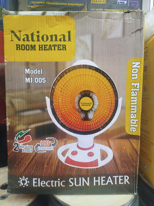 National Fan Heater Moveable 600 Watt