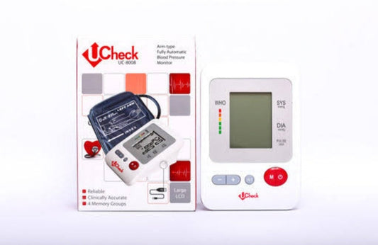 UCheck Arm Type 8008 Fully Automatic Digital Blood Pressure Monitor