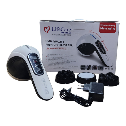 Best Quality Wireless Rechargeable Massager Machine Lifecare LC-900 R