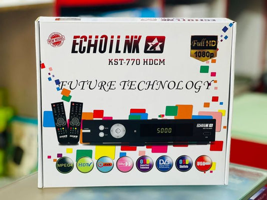 EchoLink KST-770 SIM card Dish Receiver with two Remotes