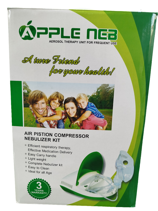 Apple Nebuliser Compressor Machine for Adults and Children