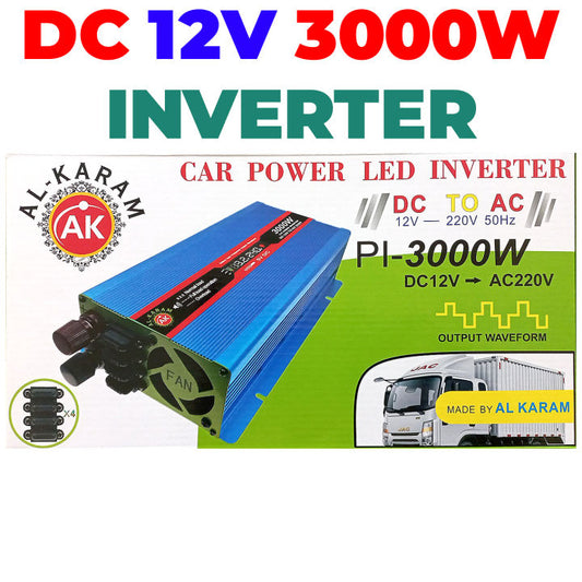 Al-Karam 3000W Solar Inverter 12V-220V