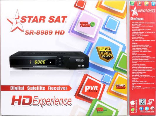 StarSat SR-8989 HD Dish Satellite Receiver